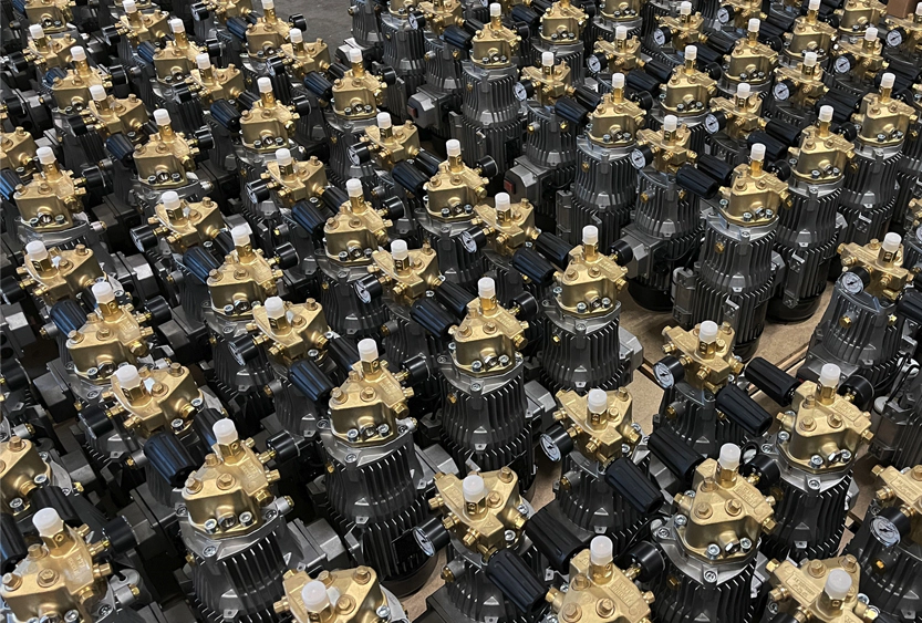 Production of pumps and motorpumps