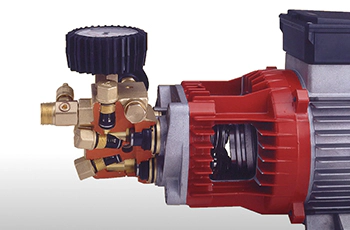 Cut of AXA Pump for internal viewing Cut of AXA Pump for internal viewing